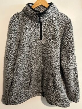 PINK Victoria's Secret Sherpa Zip-Up Hoodie